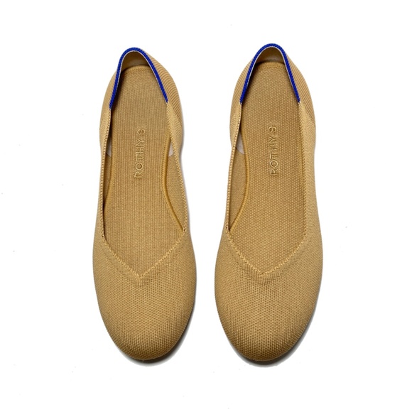 Rothy's The Flat Lemon drop Knit Fabric Slip On Casual Ballet Flats - Picture 6 of 11